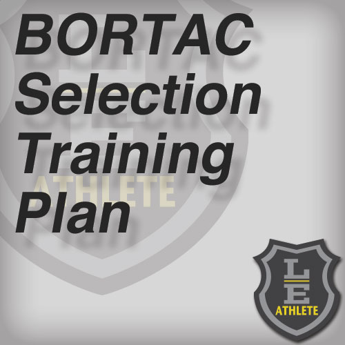BORTAC Selection Training Plan