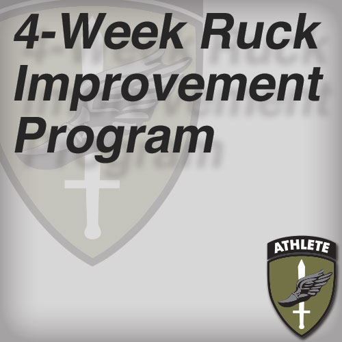 4-Week Ruck Improvement Program