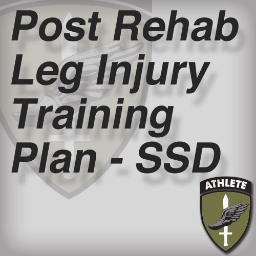 Post Rehab Leg Injury Training Plan - SSD