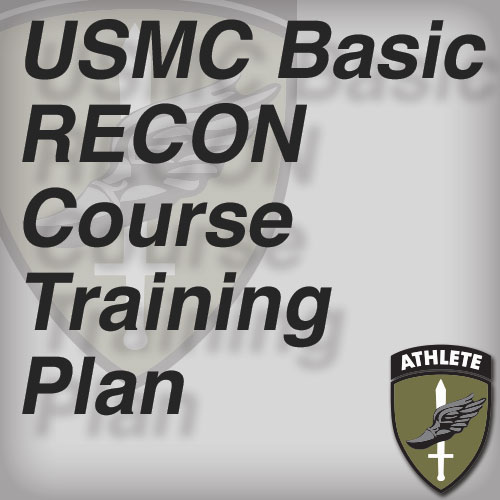 USMC Basic RECON Course Training Plan