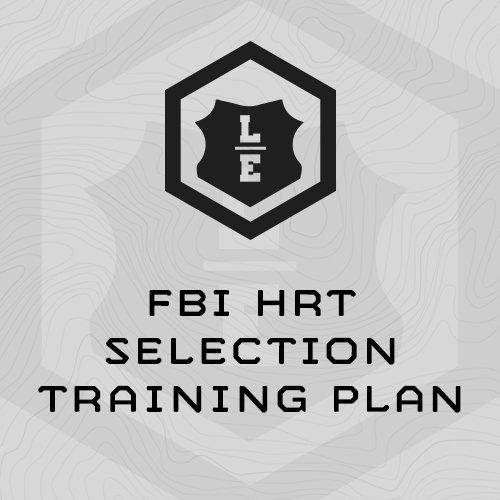 FBI HRT Selection Training Plan