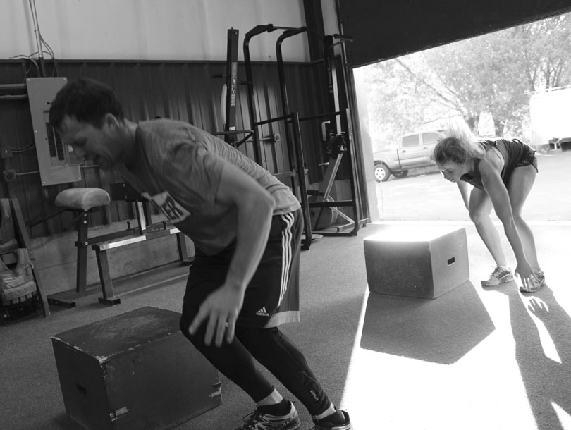 Micro Testing Touch/Jump/Touch Intervals & High Rep Kettlebell Snatches
