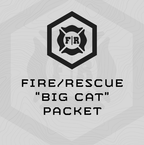 Fire/Rescue “Big Cat” Training Packet: Base Fitness – 5x Plans