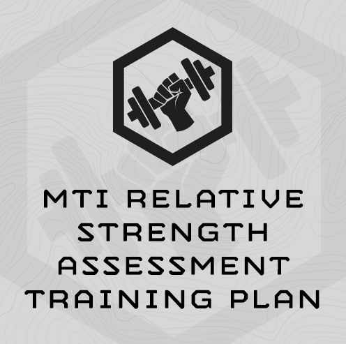 MTI Relative Strength Assessment Training Plan