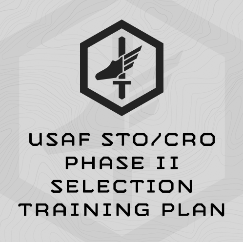 USAF STO/CRO Phase II Selection Training Plan