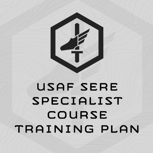 USAF SERE Specialist Course Training Plan