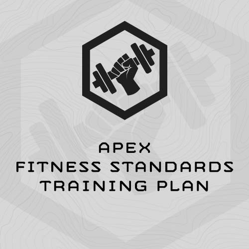 Apex Fitness Standards Training Plan