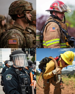 On-Duty Deaths in 2021: A Comparison of Police Officers, Military Members, Firefighters, and Wildland Firefighters